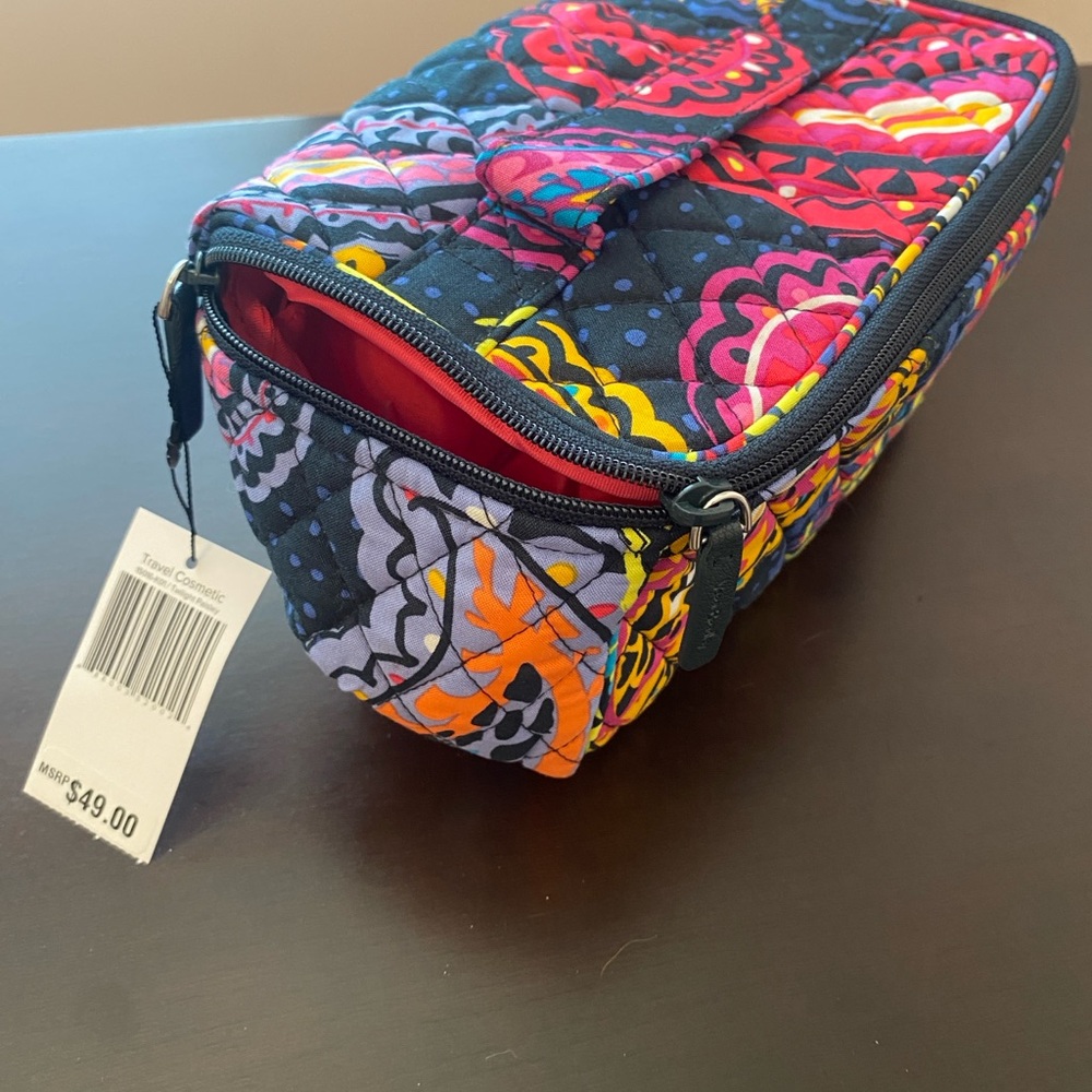 Vera Bradley Twilight Paisley Cosmetic Bag